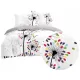 Set de Lenjerie de Pat ELWAY 160x200 cm, 100% Bumbac, Design Modern