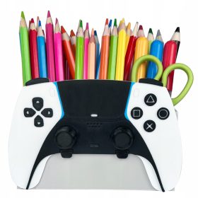    Organizator de creioane 3D Ca un pad Playstation, instrument de birou Kajawis EKO
