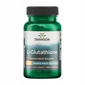   Swanson L-Glutathione 100mg 100 capsule - Antioxidant puternic pentru detoxifiere
