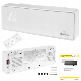    PERDEA DE AER încălzitor electric cu economie de energie PILOT TIMER 2000W