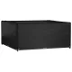 Husă Protecție Mobilier de Grădină PE 250x250x90 cm, Neagră UV/Impermeabilă