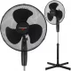  VENTILATOR SUPPORT VENTILATOR DE POTEA NEGRU PUTERNIC SILENȚITOR MARE 3 MODURI 40 cm