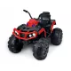  Puternic Quad Q2 RED cu baterie pentru copii + lumina MP3