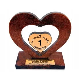    Statueta de inimă 1 5 10 15 20 25 30 35 40 45 50 Urări pentru aniversarea nunții