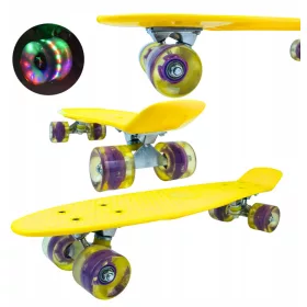  Pegaz Toys Led skateboard violet