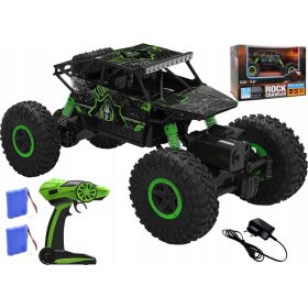    MAȘINĂ RC OFF-ROAD MAȘINĂ RC ROȚI MARI 2 MOTOARE 4X4 1:18