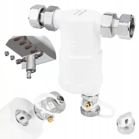    SEPARATOR DE CONTAMINARI FILTRU MAGNETIC AFRISO DREPT PENTRU CADAN PE GAZ