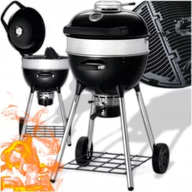    NAPOLEON PRO18K BALL GRĂTAR CARBUNE NEGRU DIAMETRU 45 CM GRĂTAR FONTĂ