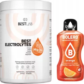   Suplimentul BestElectrolytes 225g - Ideal pentru Hidratare și Activitate Fizică