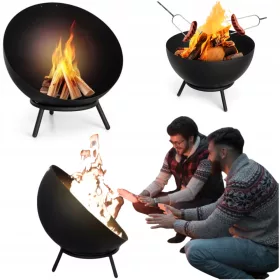    SEMIN DE GRADINA Metal pentru Semineu sub Cazan pe Terasa Garden EstiloHome