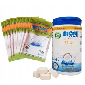    BIOXI ULTRA TABLETE PENTRU STAȚII DE TRATARE FOSE SEPTICE 52 buc