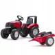  Tractor cu pedală Falk cu remorcă 58 cm x 172 cm 3 ani +