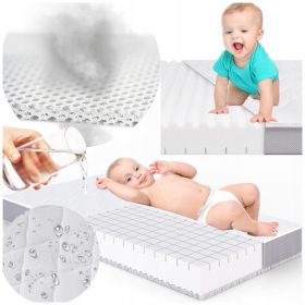    Saltea Manufaktura Saltele Saltea copii 120x60 cu protector, mediu-dur 120 x 60 x 11 cm