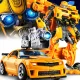 TRANSFORM BUMBLEBEE JUCĂRIE ROBOT MAȘINĂ 2IN1 20CM