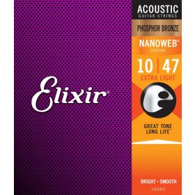  Elixir NanoWeb Bronz Fosfor 16002 Extra Light 1