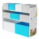  CUFER MARE ALB GRI CUFRĂ, RECIPIENTE PENTRU COPII