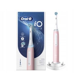    Oral-B iO 3 Pink Periuta de dinti electrica creata cu tehnologia Braun
