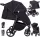  Carucior pentru copii Bravo 2023 CRL-5515 Jet Black + alte 2 produse