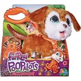  Câine Hasbro Furreal Poopalots în lesă E8945