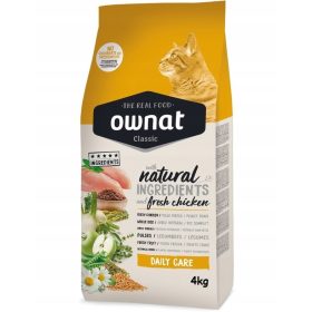    Ownat Cat Daily Care 4kg cu Chicken Daily Hrana uscata pentru pisici