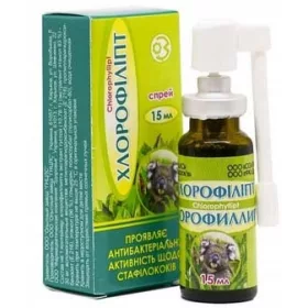   Spray cu Eucalipt Chlorofilipt 15ml - Natural Antiseptic și Antiinflamator