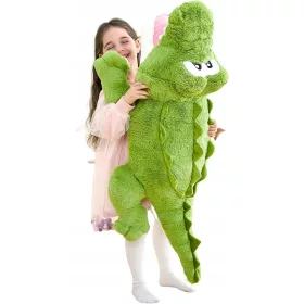    MASCOTA DE PELUC COCODIL ÎNĂLȚime 80 CM PENTRU ÎMBRĂȚISARE CADOU PENTRU COPII