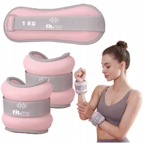    GREUTĂȚI GREUTĂȚI GREUTĂȚI PENTRU GLEZNE MINI MINI PICIOARE 2x1KG GREUTĂȚI FIT.ME