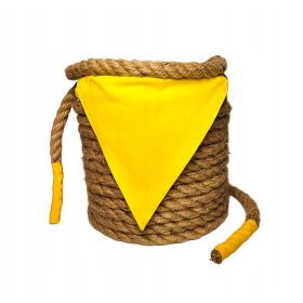    Funie puternică de animație din iută de 15 m pentru distracție și distracție de mers pentru copii