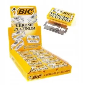    Bic Lame de ras pentru barbati de unica folosinta Chrome Platinum 5 bucati