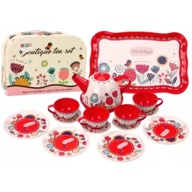  SET DE CEAAI ȘI CAFEA ÎN CUTIE, CESTĂ ȘI PLĂCUT