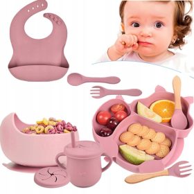  VASA SILICON PENTRU COPII, SET 9 ELEMENTE