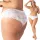 FULL DATE Thong cu talie inalta PLUS SIZE phenome WHITE 44/46