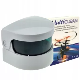    Detergent SONIC + pulbere MULTICLEAN pentru curățarea protezei 5X5g