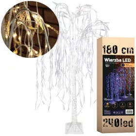    COPAC LED ARTIFICIAL Strălucitor cu salcie norocoasă sărbători în aer liber