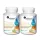 Set de Suplimente: 2 x Aliness Citrat de Magneziu cu Potasiu și Vitamina B6