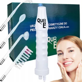    DARSONVAL QURE DERMA WAND 4in1 PRO PENTRU FATA, RIDURI SI INGRIJIREA PARULUI