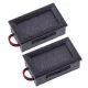  2 buc. Display LCD Contor digital de vârstă Putere Watt Indicator de capacitate 60 V