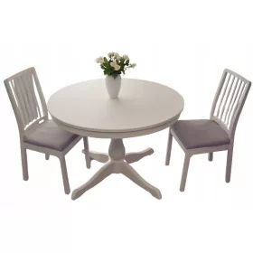    Covoraș de masă de protecție, diametru 180 cm, rotund, 2,6 mm, ALB