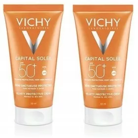   VICHY Ideal Soleil - Cremă Matifiantă cu SPF50+, 50ml, Protecție Ridicată