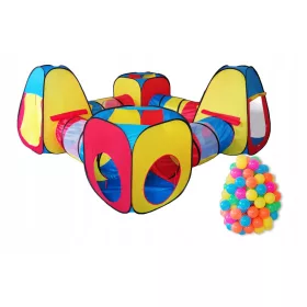    CORT COPII 8in1 SET MARE PENTRU GRADINA SAU CASA + 100 MINGI