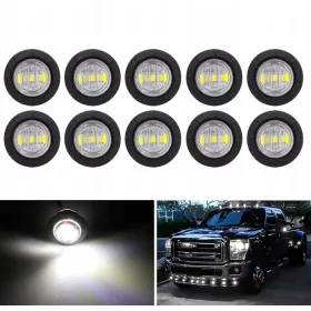  10X LED-uri de marcare 3LED 12V 24V
