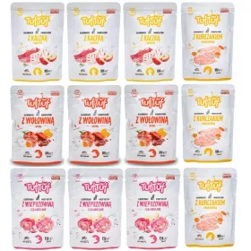  Tuf Tuf hrana umeda carne de vita 0,1 kg
