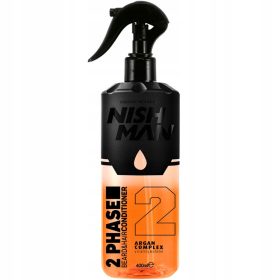    NISHMAN ARGAN COMPLEX Balsam in 2 faze pentru par si barba 400ml
