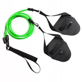    Benzi de rezistență pentru antrenamentul brațelor pentru înot Set de benzi de exercițiu verde stretch