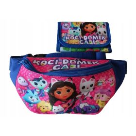  GABI'S CAT HOUSE Geanta de talie + Portofel ca cadou