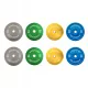  Set de greutăți pentru bara de protecție Olympic 100 kg | Farfurii de antrenament colorate