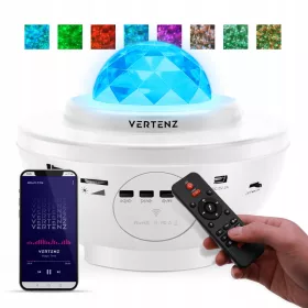  Proiector Vertenz Magic 10 LED Star alb