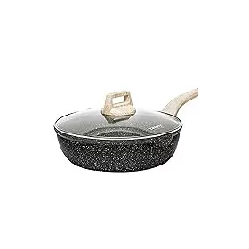  Tigaie carote pentru oua si clatite, 20 cm, aluminiu