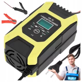    AZO ÎNCĂRCĂTOR RECTIFICATOR BC-7 12V 7A 7 trepte de încărcare WET AGM GEL