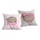  PERNĂ 40x40 PISCĂ PISOI PUSHEEN DUBĂ FĂȚĂ NAPTIME ROZ GR